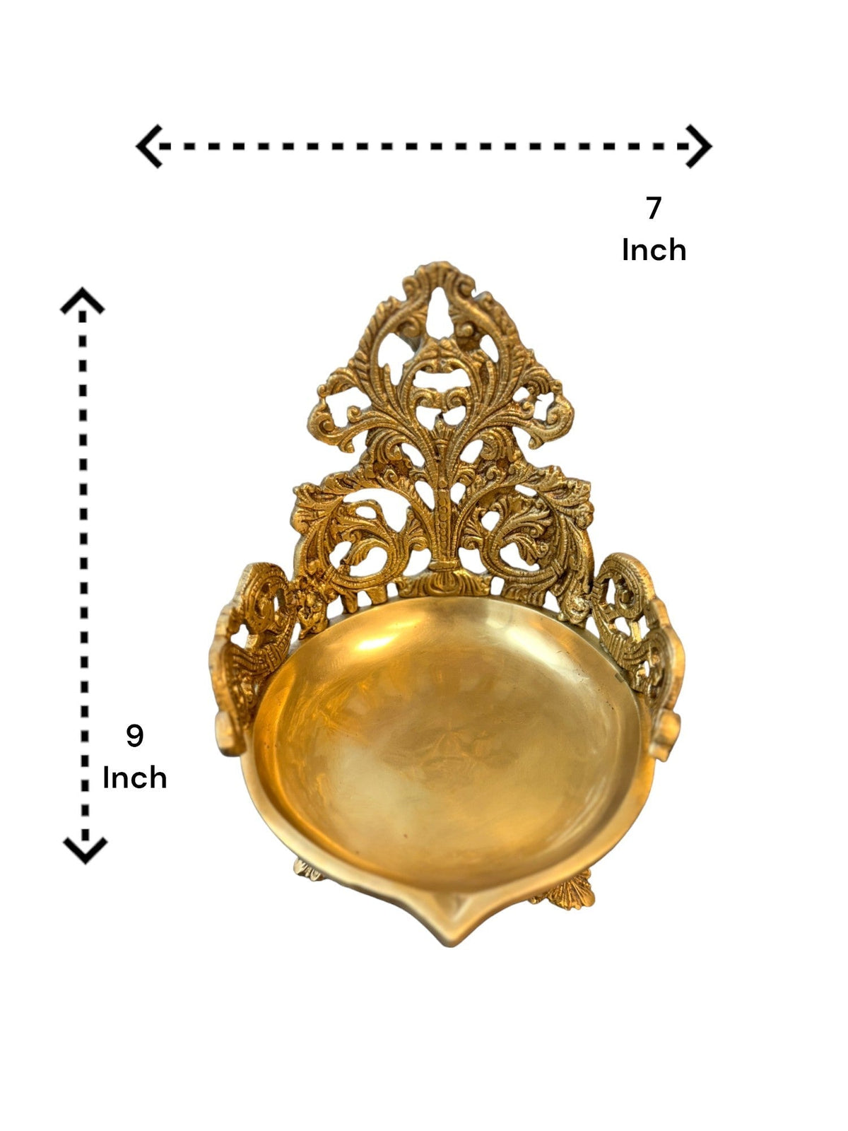 Diya Shape Urli, Filigree Design Festive Decor La Vie Bien Diya Shape Urli, Filigree Design
