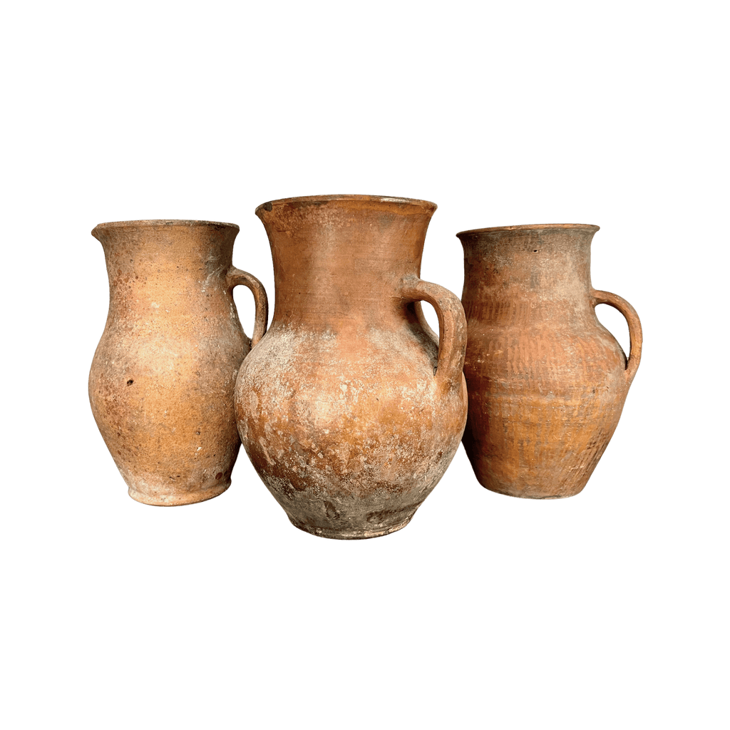 Dmytro Vintage Clay Jugs