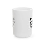 Do Good Unto Others (Golden rule) ceramic mug, Floral Inspirational Coffee Cup (11oz/15oz)