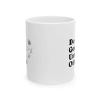 Do Good Unto Others (Golden rule) ceramic mug, Floral Inspirational Coffee Cup (11oz/15oz)