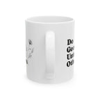 Do Good Unto Others (Golden rule) ceramic mug, Floral Inspirational Coffee Cup (11oz/15oz)