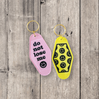 Do Not Lose Me Motel Keychain by Hoosier Handkerchief Company