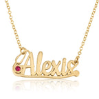 Doctor Stethoscope Necklace With Name And Birthstone La Vie Bien Doctor Stethoscope Necklace With Name And Birthstone