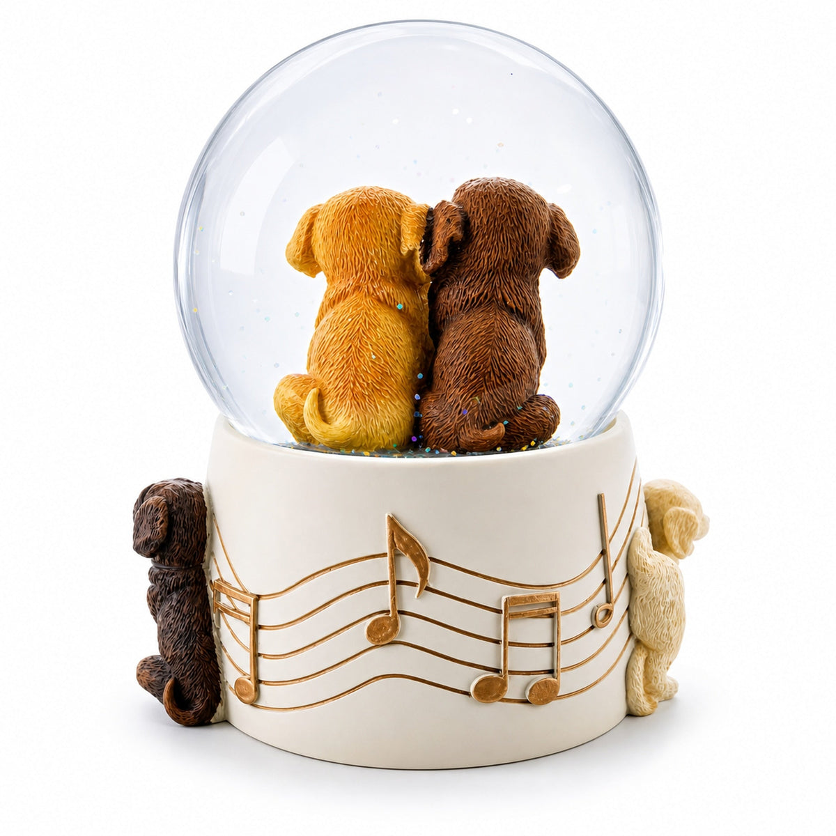 Dogs Party Musical Water Snow Globe Snow Globes > Animals La Vie Bien Dogs Party Musical Water Snow Globe