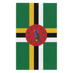Dominica Flag Rally Towel Rally Towel La Vie Bien Dominica Flag Rally Towel