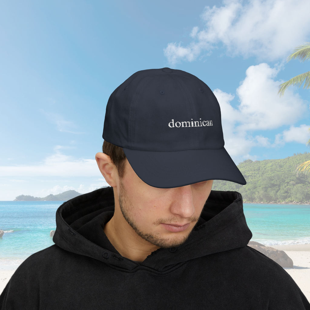 Dominican Embroidered Dad Hat Classic Dad Cap La Vie Bien Dominican Embroidered Dad Hat