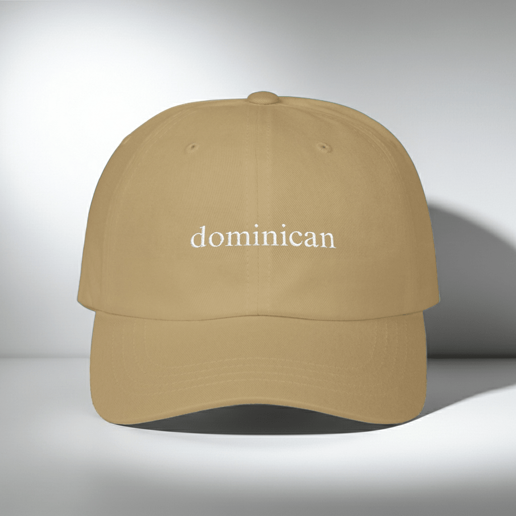 Dominican Embroidered Dad Hat Classic Dad Cap La Vie Bien Dominican Embroidered Dad Hat