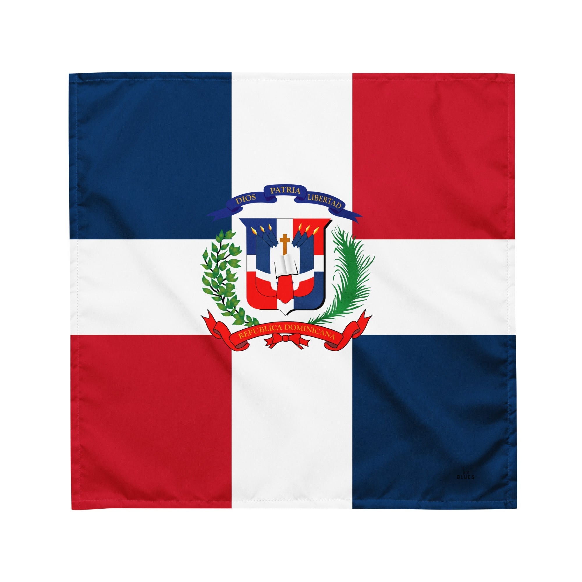 Dominican Republic Flag Bandana All-Over Print Bandana La Vie Bien Dominican Republic Flag Bandana
