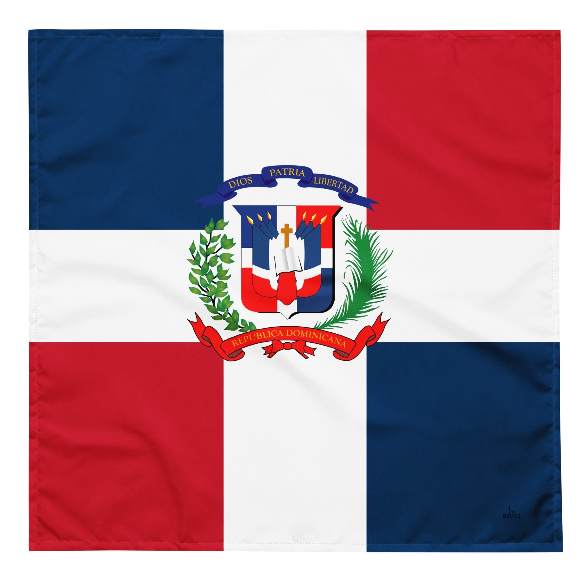 Dominican Republic Flag Bandana All-Over Print Bandana La Vie Bien Dominican Republic Flag Bandana