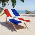 Dominican Republic Flag Beach Towel | Quality Long Lasting - 2 Sizes | Dominican Pride, Gift for Dominicans Home Decor La Vie Bien Dominican Republic Flag Beach Towel | Quality Long Lasting - 2 Sizes | Dominican Pride, Gift for Dominicans