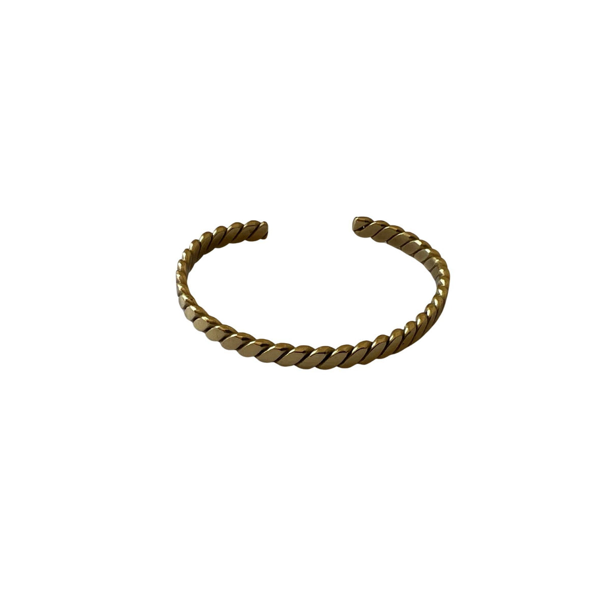 Dona Wide Open Cuff Twist Bracelet Bracelets La Vie Bien Dona Wide Open Cuff Twist Bracelet