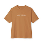 Don't Make Me Switch to German Tee — Oversized Boxy Shirt T-Shirt La Vie Bien Don't Make Me Switch to German Tee — Oversized Boxy Shirt