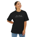 Don't Make Me Switch to German Tee — Oversized Boxy Shirt T-Shirt La Vie Bien Don't Make Me Switch to German Tee — Oversized Boxy Shirt