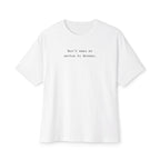 Don't Make Me Switch to German Tee — Oversized Boxy Shirt T-Shirt La Vie Bien Don't Make Me Switch to German Tee — Oversized Boxy Shirt