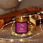 Don't worry, meditate Candle by Printify