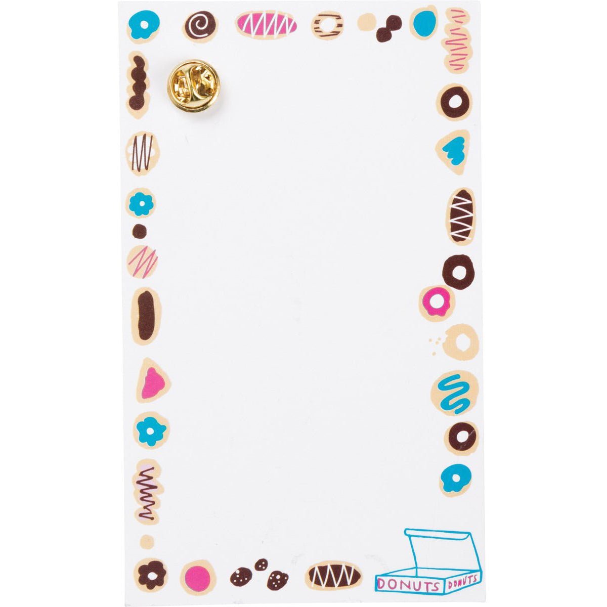 Donut Know What I Would Do Enamel Pin on Gift Card