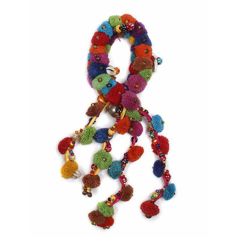 Door Handle Pompom Decoration - Thailand Accessories La Vie Bien Door Handle Pompom Decoration - Thailand