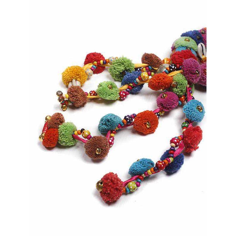 Door Handle Pompom Decoration - Thailand Accessories La Vie Bien Door Handle Pompom Decoration - Thailand