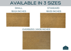 hola Coir Doormat by Nickel Designs Custom Doormats