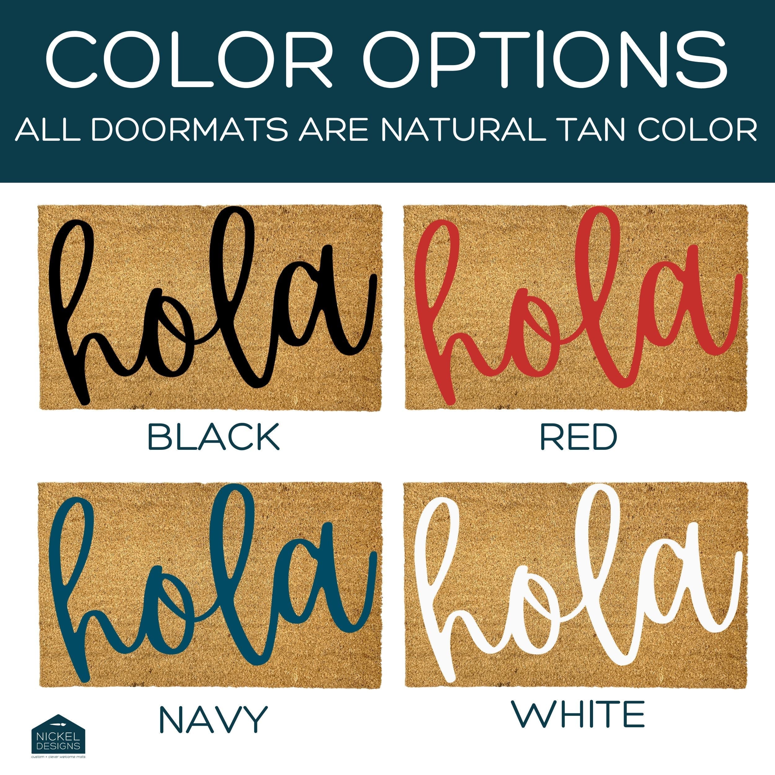 hola Coir Doormat
