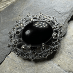 Dorcia Celtic Knot Brooch in Sterling Silver Brooch La Vie Bien Dorcia Celtic Knot Brooch in Sterling Silver
