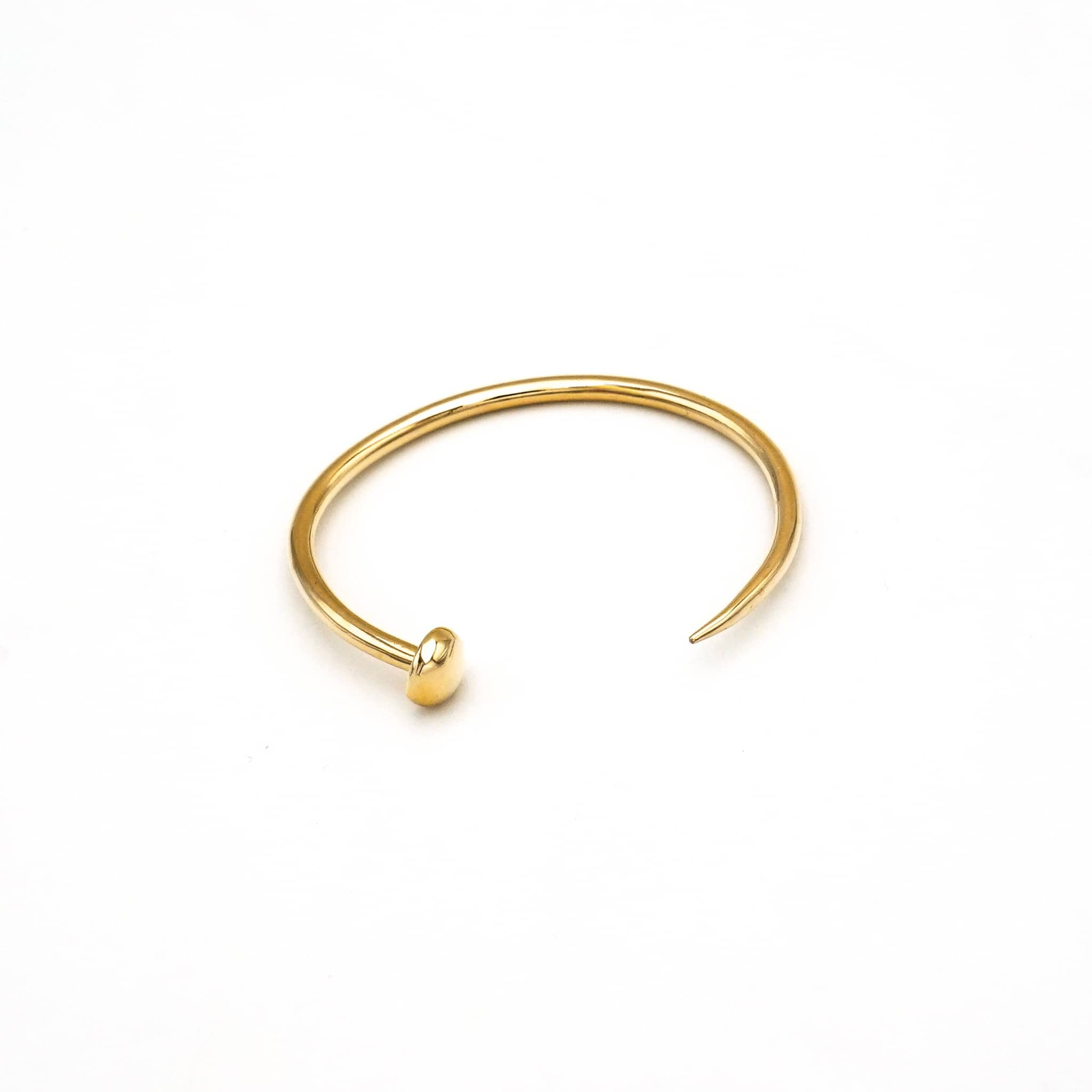 Dot and Nail Open Cuff Bracelet for Women - Doa Bracelets La Vie Bien Dot and Nail Open Cuff Bracelet for Women - Doa