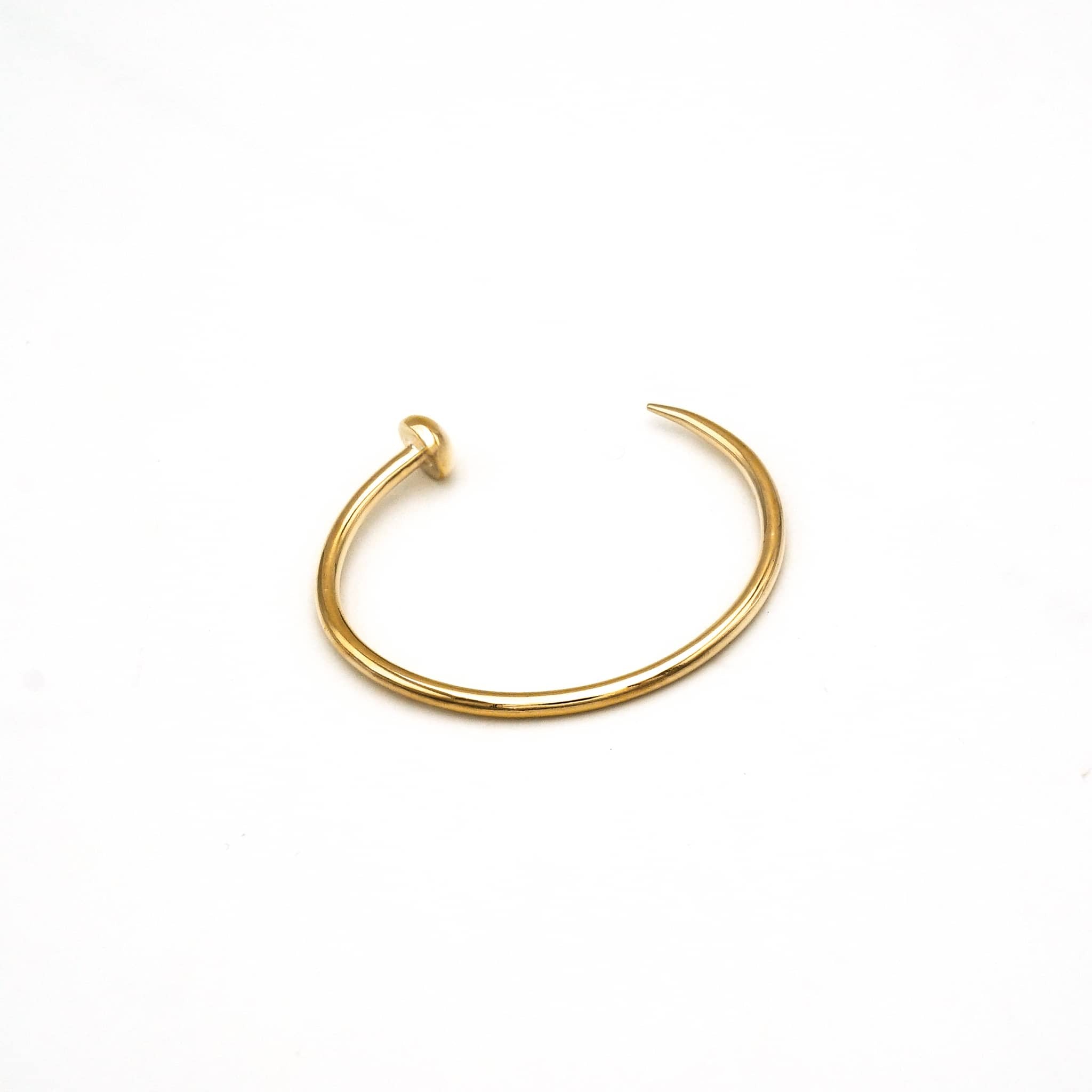 Dot and Nail Open Cuff Bracelet for Women - Doa Bracelets La Vie Bien Dot and Nail Open Cuff Bracelet for Women - Doa