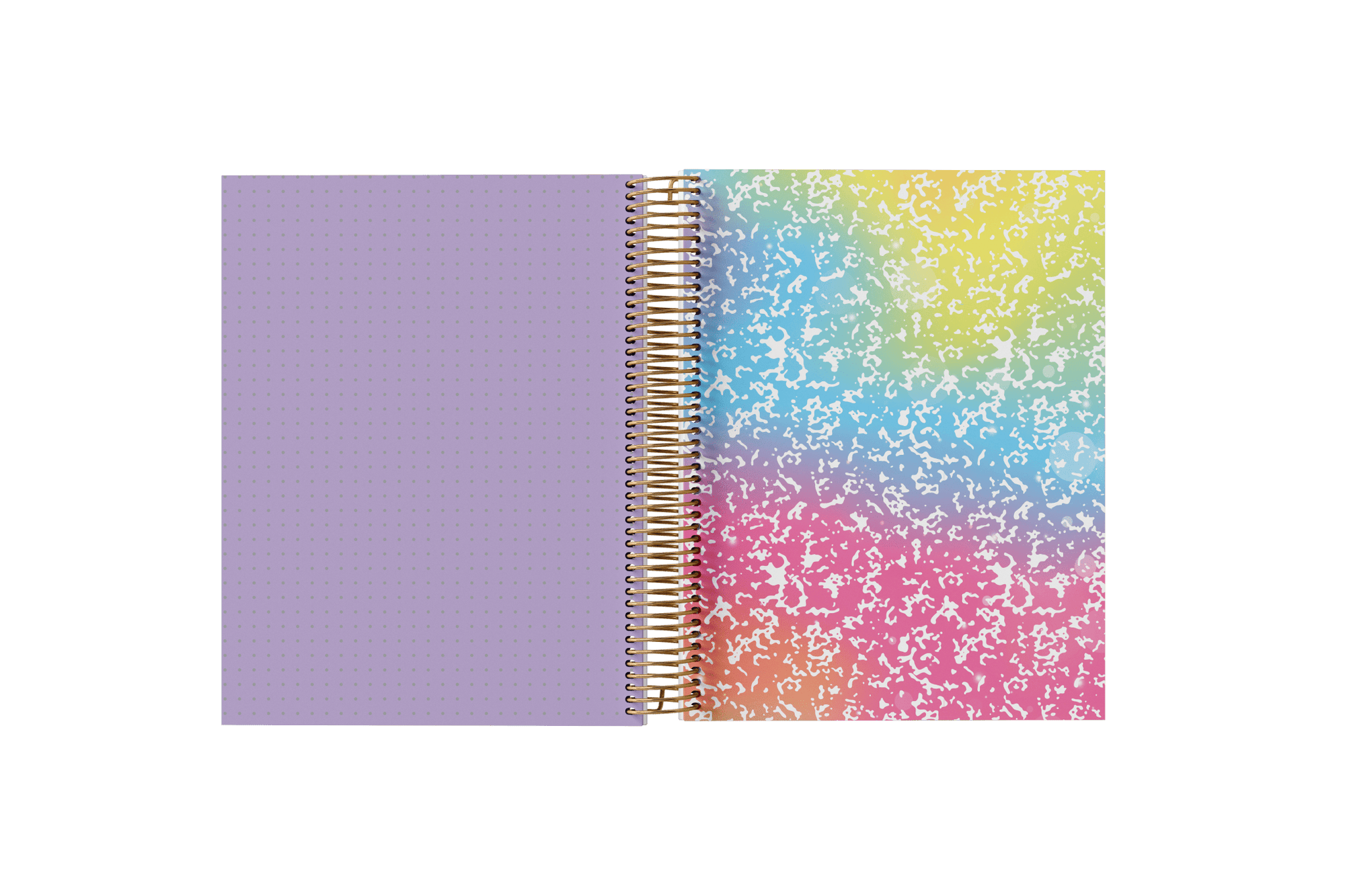 Dotted Grid Paper Holographic Notebook by BERTEAU & Co.