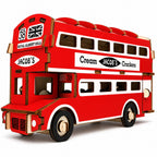 Double-Decker London Bus Model Kit - Wooden Laser-Cut 3D Puzzle (94 Pcs) Toys > 3D Puzzles La Vie Bien Double-Decker London Bus Model Kit - Wooden Laser-Cut 3D Puzzle (94 Pcs)
