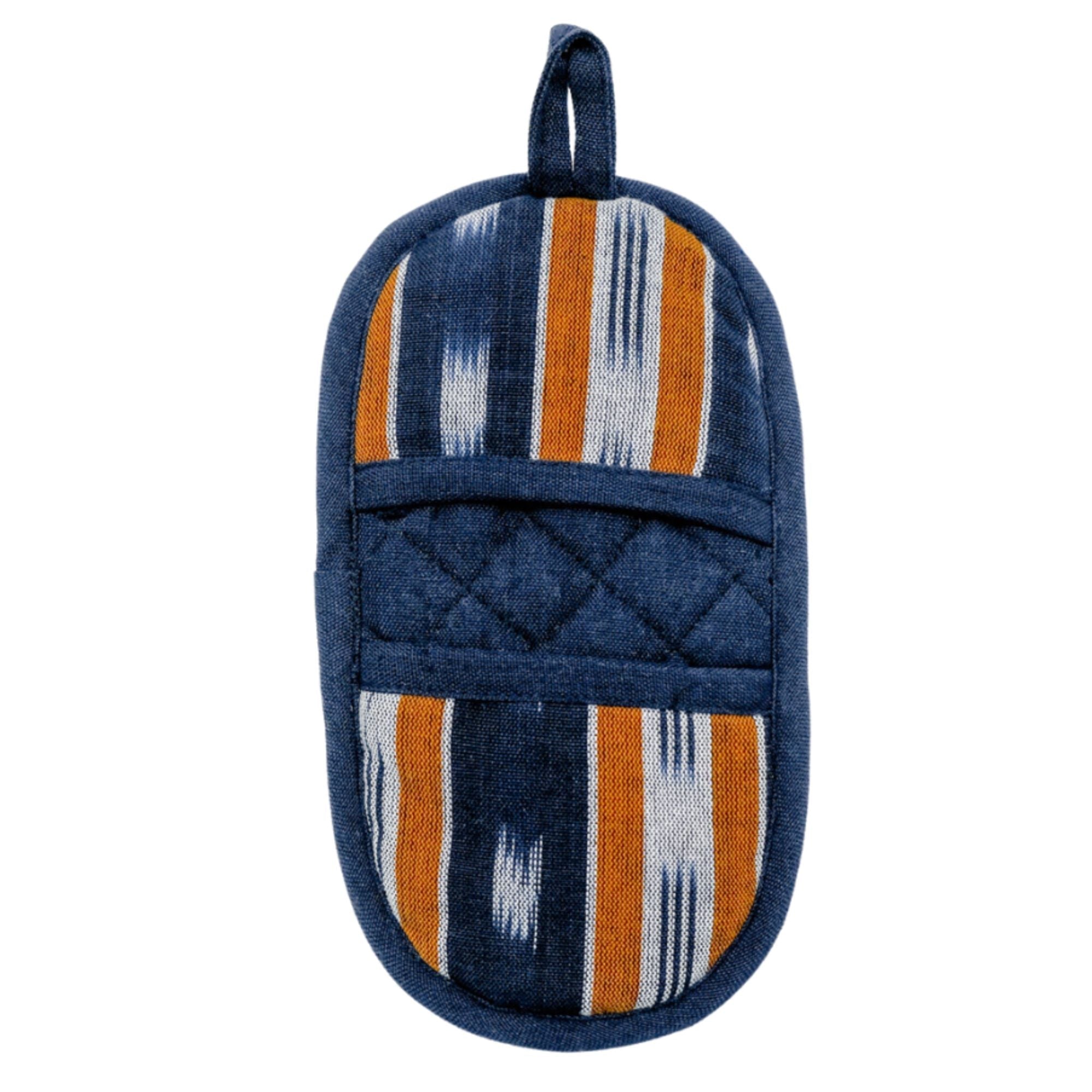 Double Ended Oval Pot Holder Kitchen-Linens La Vie Bien Double Ended Oval Pot Holder