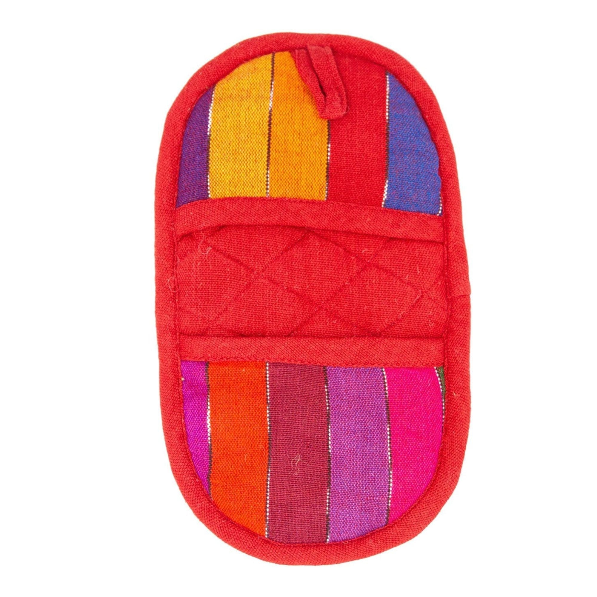 Double Ended Oval Pot Holder Kitchen-Linens La Vie Bien Double Ended Oval Pot Holder