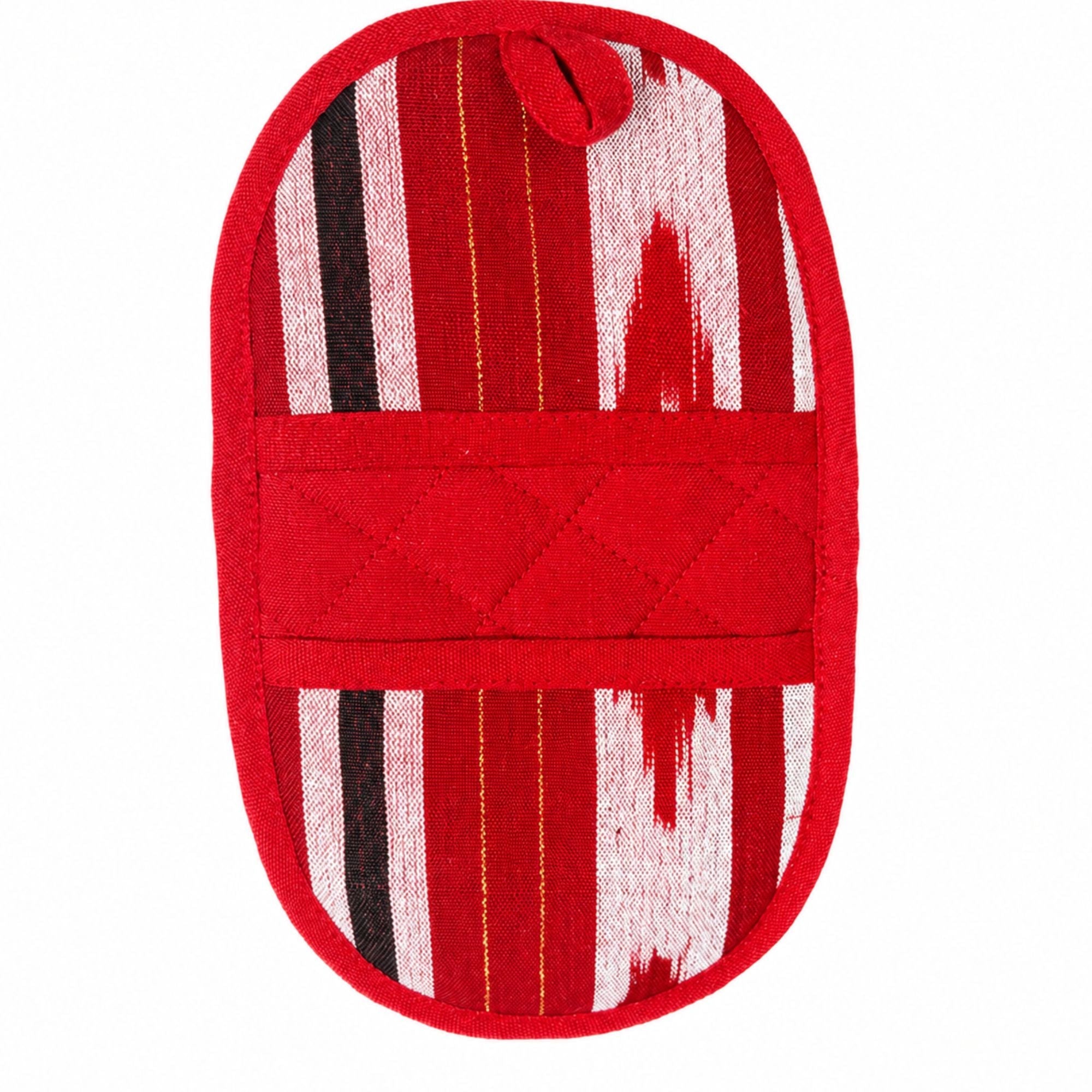 Double Ended Oval Pot Holder Kitchen-Linens La Vie Bien Double Ended Oval Pot Holder