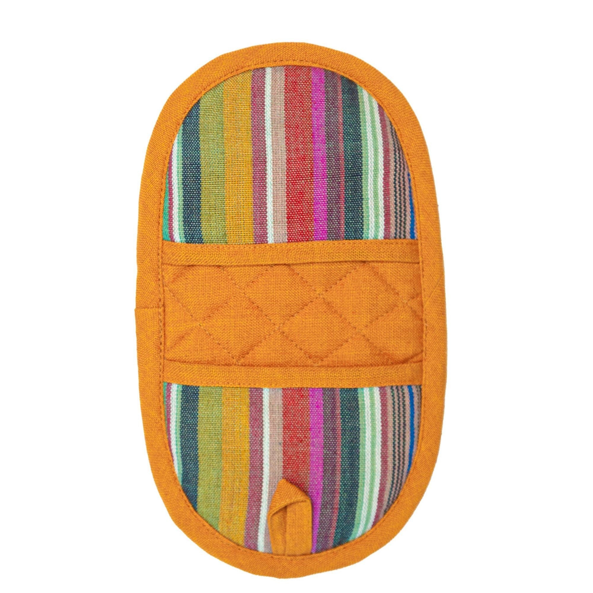 Double Ended Oval Pot Holder Kitchen-Linens La Vie Bien Double Ended Oval Pot Holder