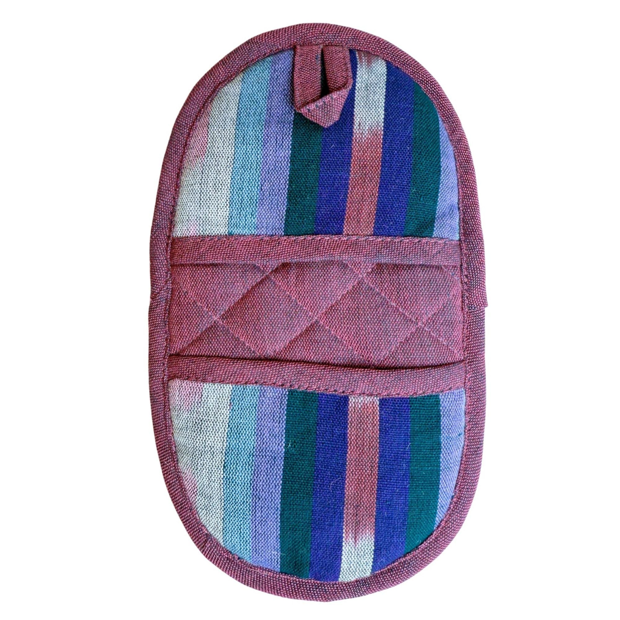 Double Ended Oval Pot Holder Kitchen-Linens La Vie Bien Double Ended Oval Pot Holder