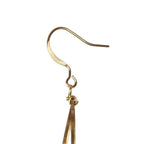 Double Fan Tassel Boho Earrings - Thailand Jewelry La Vie Bien Double Fan Tassel Boho Earrings - Thailand
