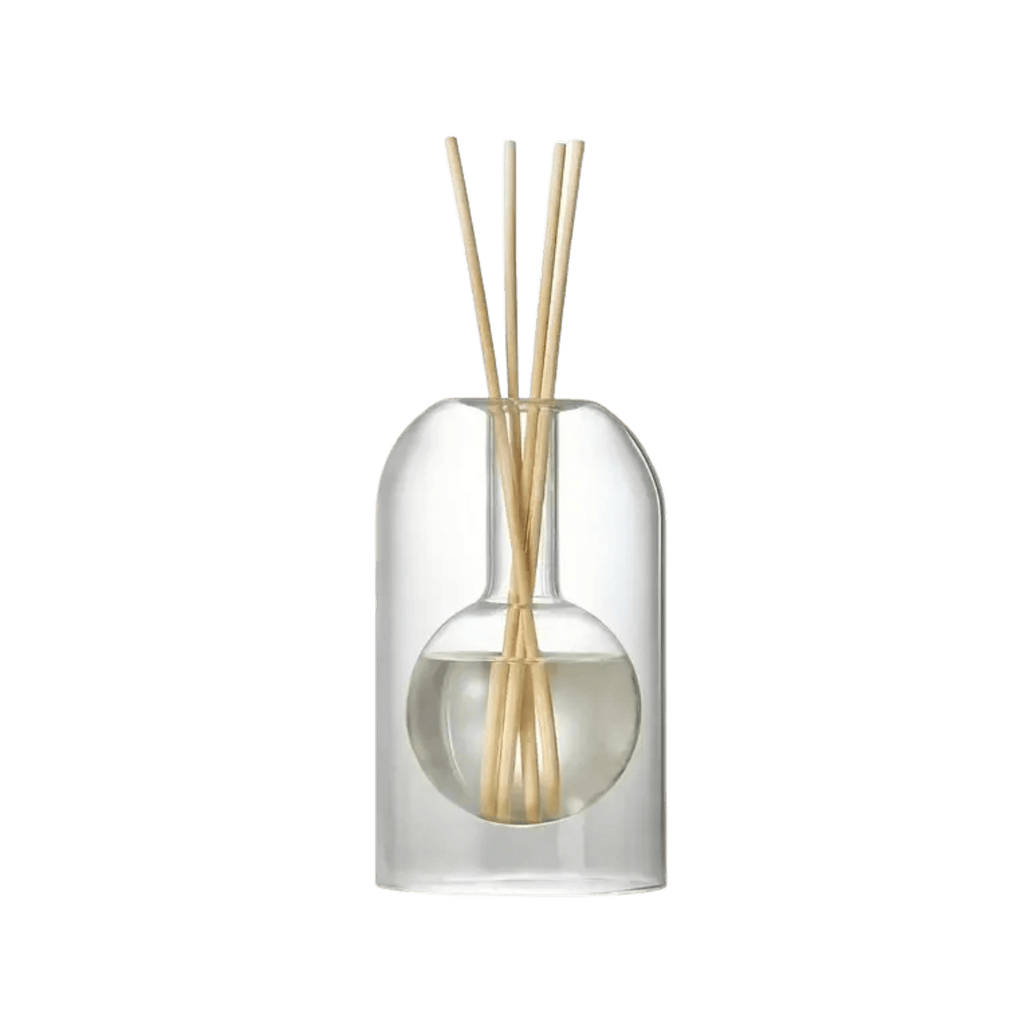 Double Glass Orb Diffuser Vase