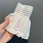 Double Layer Lace Ruffle Cuff Sleeves (MAC421)