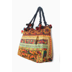 Dove Embroidered Tote Shoulder Bag - Thailand Bags La Vie Bien Dove Embroidered Tote Shoulder Bag - Thailand