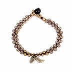 Dove & Leaf Beaded Bracelet - Thailand Bracelets La Vie Bien Dove & Leaf Beaded Bracelet - Thailand