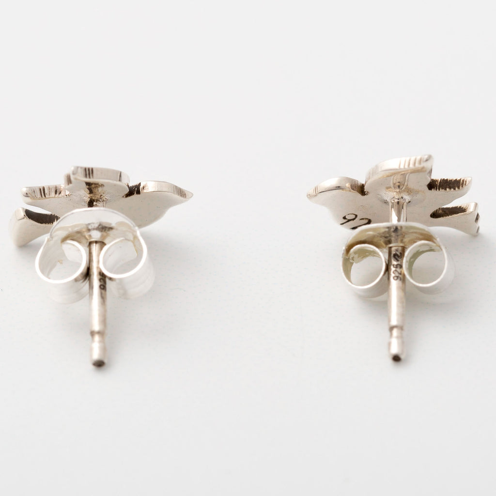 Dove Silhouette Sterling Earrings Earrings - Fine La Vie Bien Dove Silhouette Sterling Earrings