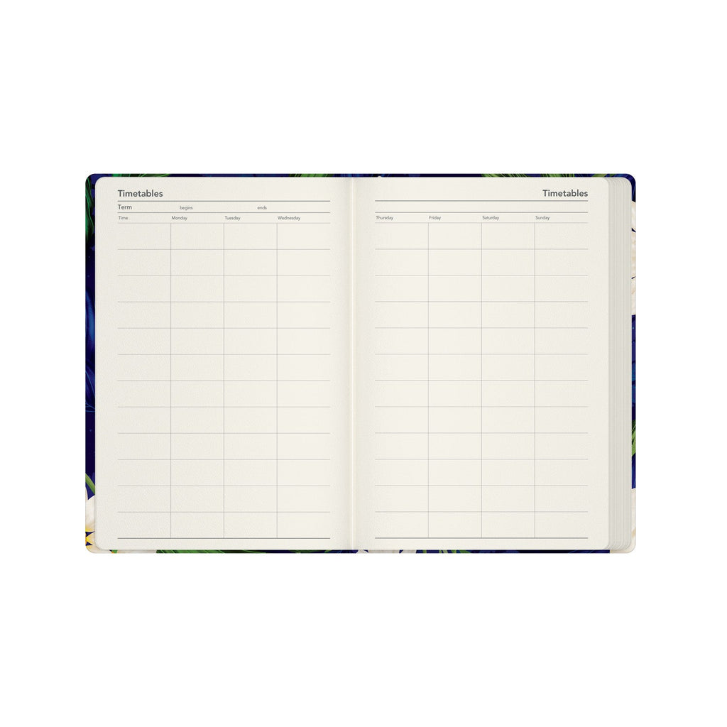 Down the Garden Path - A5 Week - to - View Mid/Academic Year Diary Planner 2025 - 2026