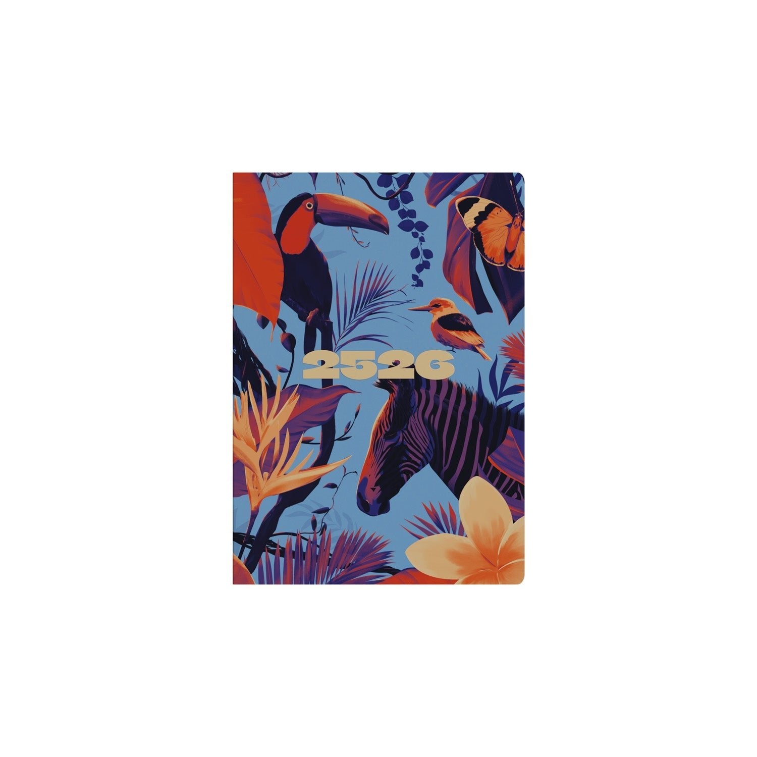 Down the Garden Path - A5 Week - to - View Mid/Academic Year Diary Planner 2025 - 2026