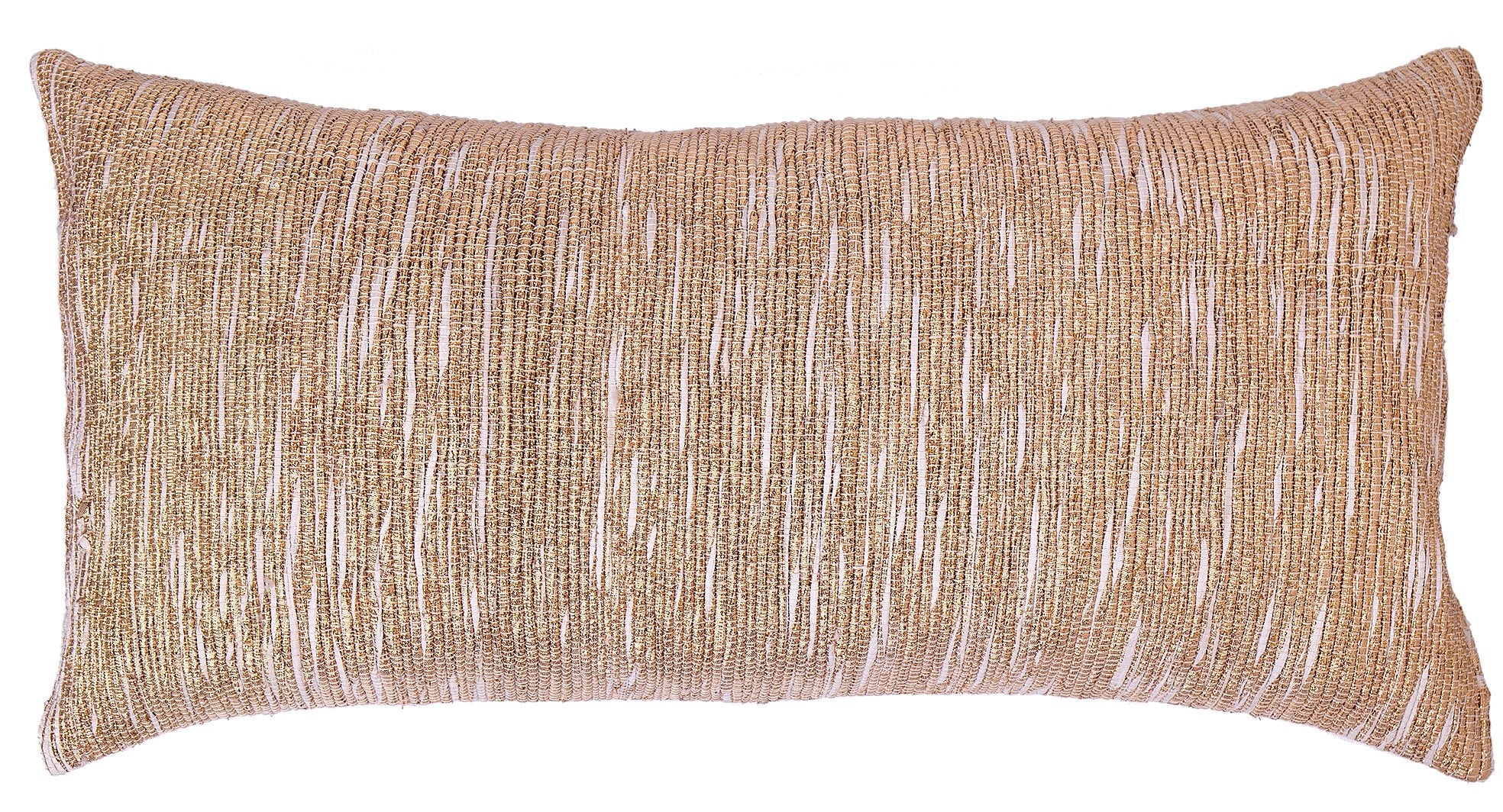 Shiny Gold Pillow Cover - Lumbar