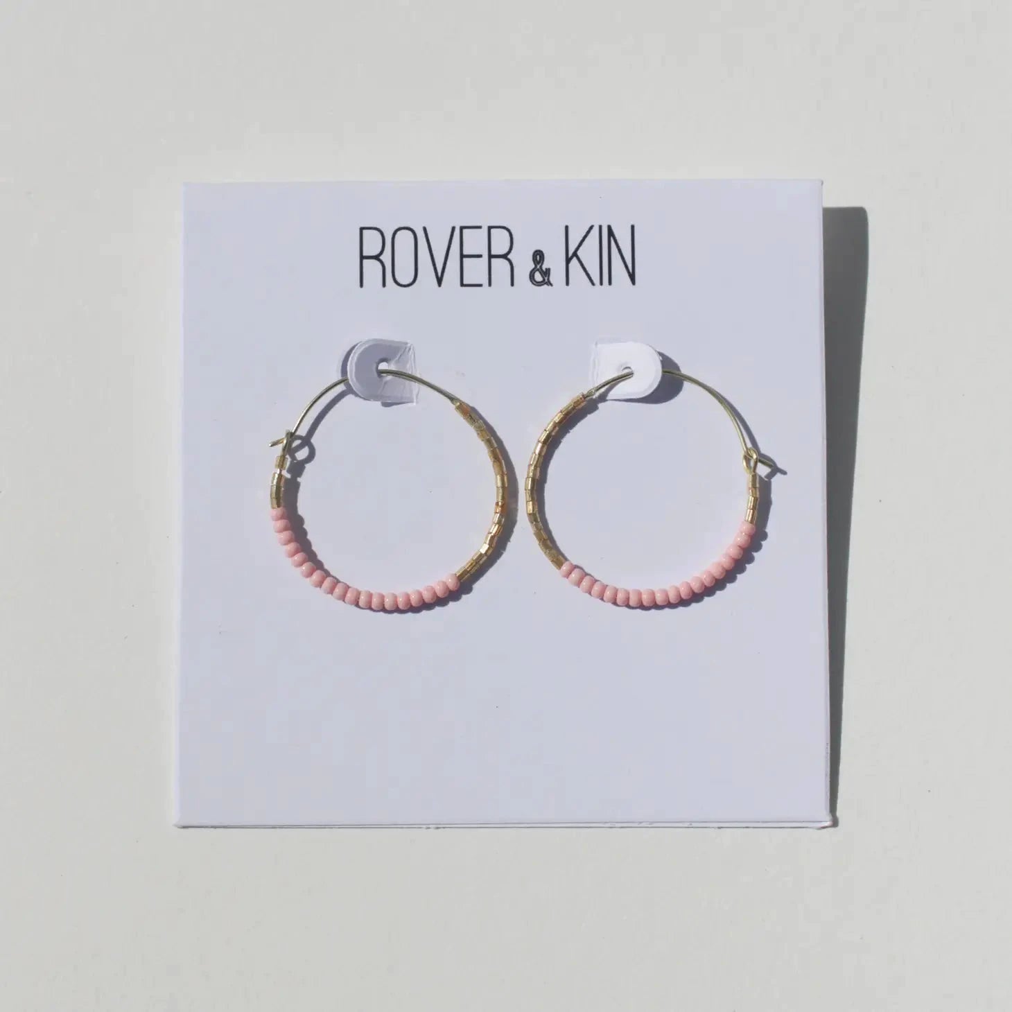 Dreamscape Beaded Round Hoops