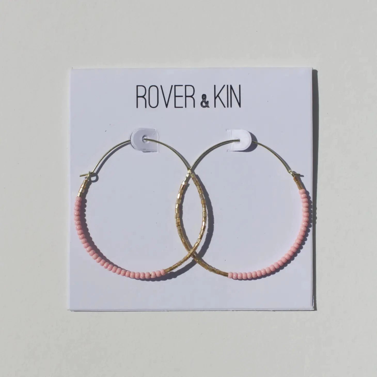 Dreamscape Beaded Round Hoops