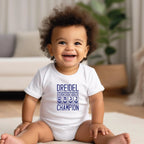 Dreidel Champion Chanukah Baby Bodysuit or Toddler Tee Shirt by Salt Sparkle Shalom