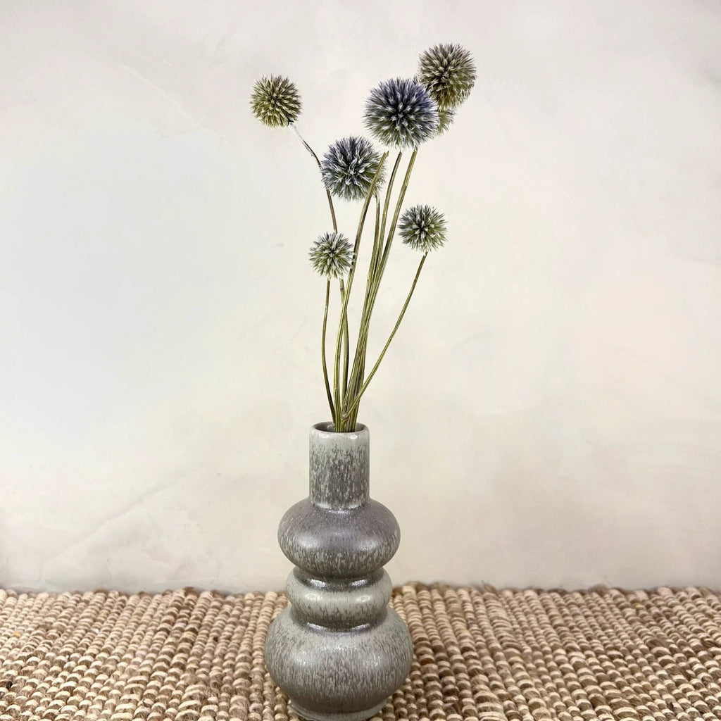 Dried Blue Globe Thistles