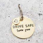 Drive Safe Love You Keychain La Vie Bien Drive Safe Love You Keychain