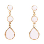 Drops of Pink Opal Earrings by Barse Jewelry