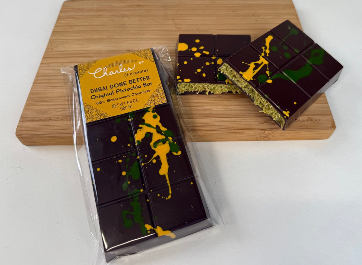Dubai Done Better - Original Pistachio Bar Dubai Done Better Bars La Vie Bien Dubai Done Better - Original Pistachio Bar